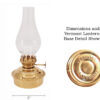 Oil Lamps - Brass Mini - 6.5"