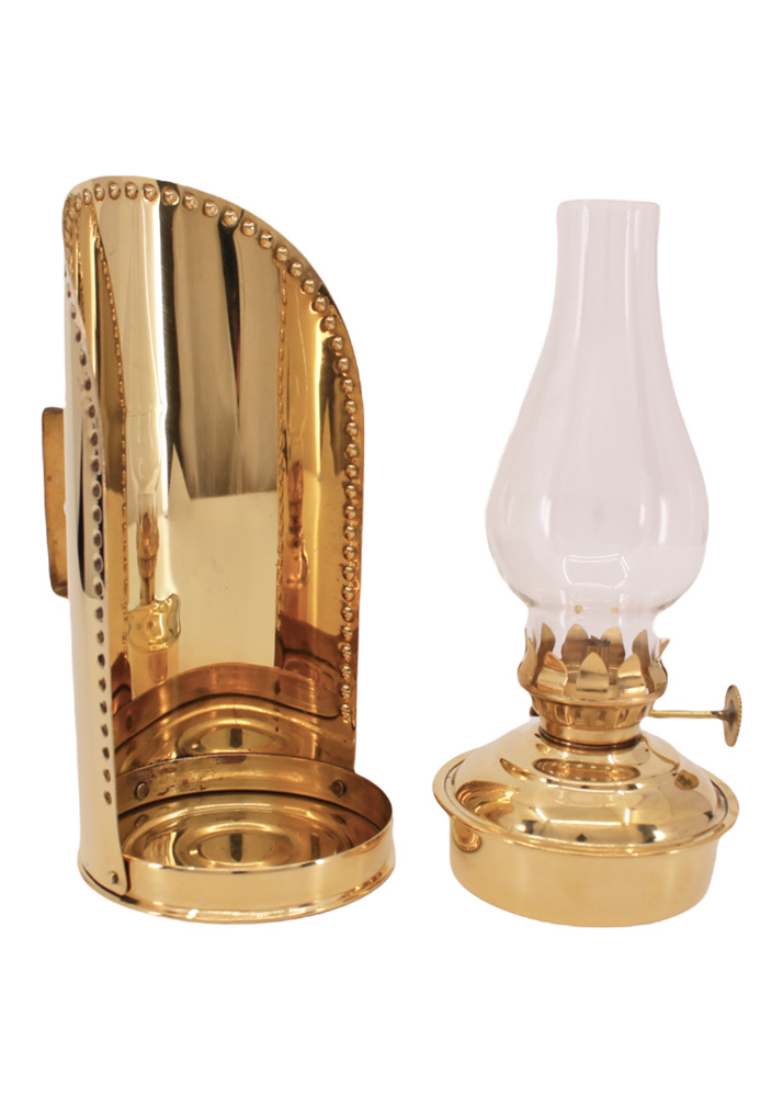 Portable Aluminum Alloy Candle Lantern Brass Hanging Candlestick