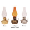 Oil Lamps - Brass Mini - 6.5"