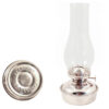 Oil Lanterns - Chrome Nickel Plated Brass Mini XL 7"