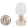 Chrome Oil Lamps - Nickel Plated Brass Mini - 5.75"