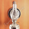 Chrome Oil Lamps - Nickel Mini Wall Lamp 6.5"