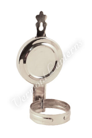 Chrome Oil Lamps - Nickel Mini Wall Lamp 6.5"