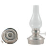 Oil Lamp - Pewter Mini - 6.5"