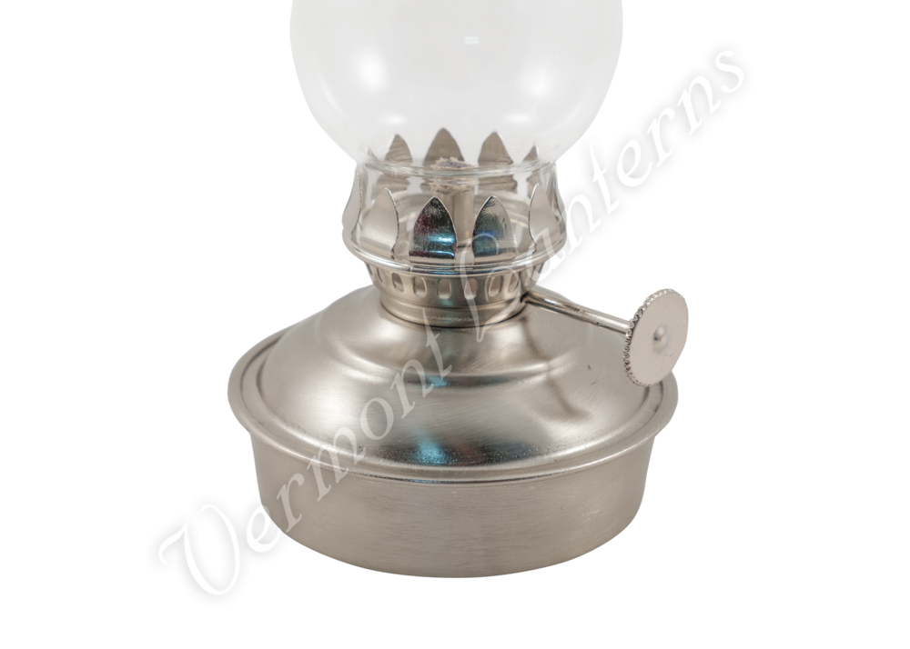 Oil Lamp - Pewter Mini - 6.5