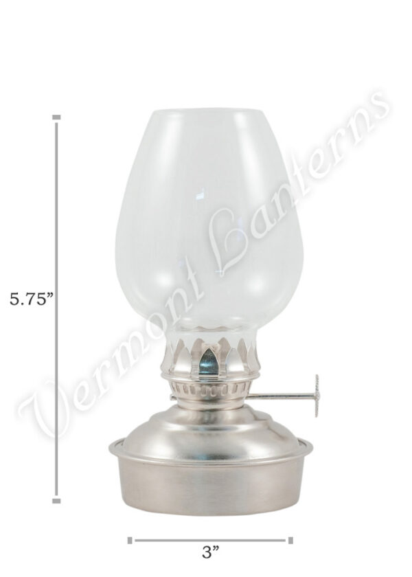 Oil Lanterns - Pewter Mini - 5.75"