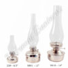 Oil Lanterns - Chrome Nickel Plated Brass Mini XL 7"