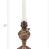 Antique Equinox Center Draft Oil Lamp
