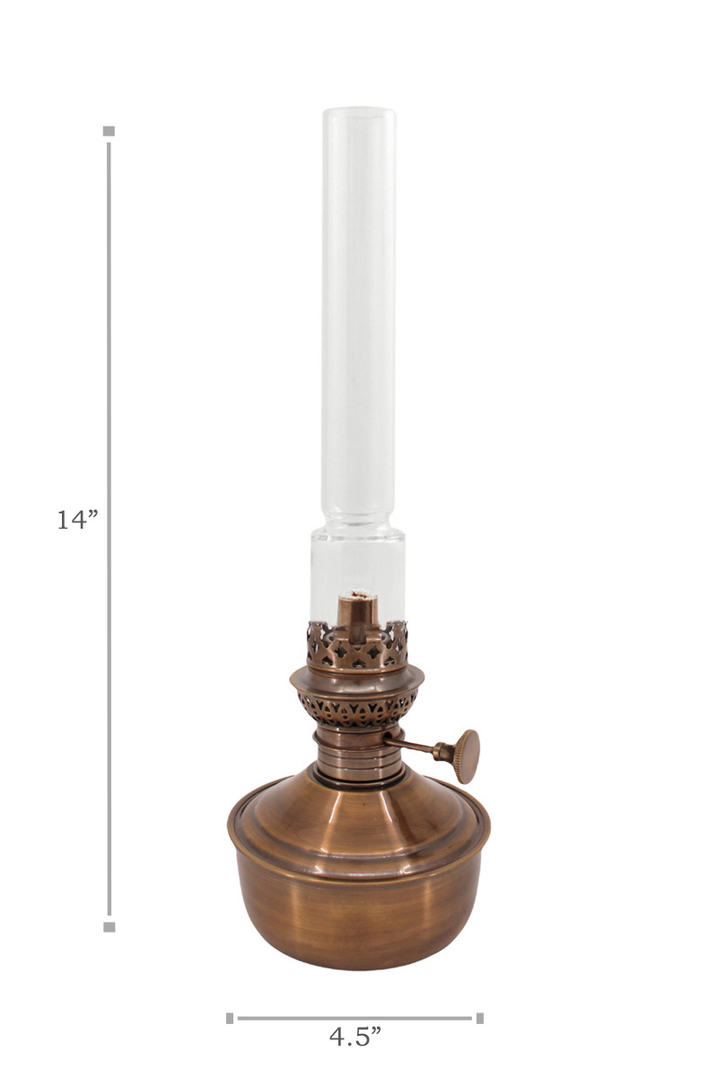 Lamp Oil Burner Kerosene Parts Antique Glass Oil Lamp Wicks Holder Burning  Lamp Accessory