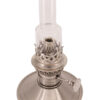 Pewter "Mansfield" Center Draft Oil Lamp 14"