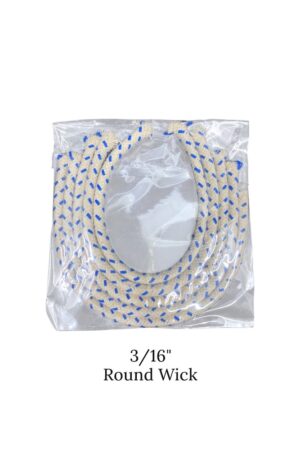 3/16" - 5mm - Round Cotton Wick Vermont Lanterns