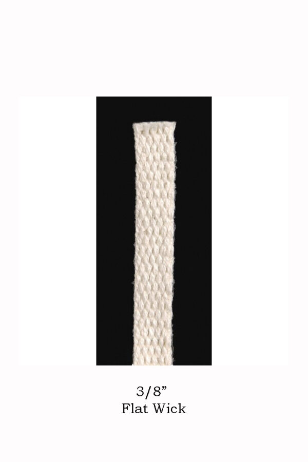 3/8-FW Cotton Wick for oil lamp
