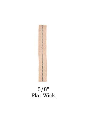 1/2 flat - Cotton Wicks