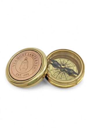 Brass Camping Compass Vermont Lanterns