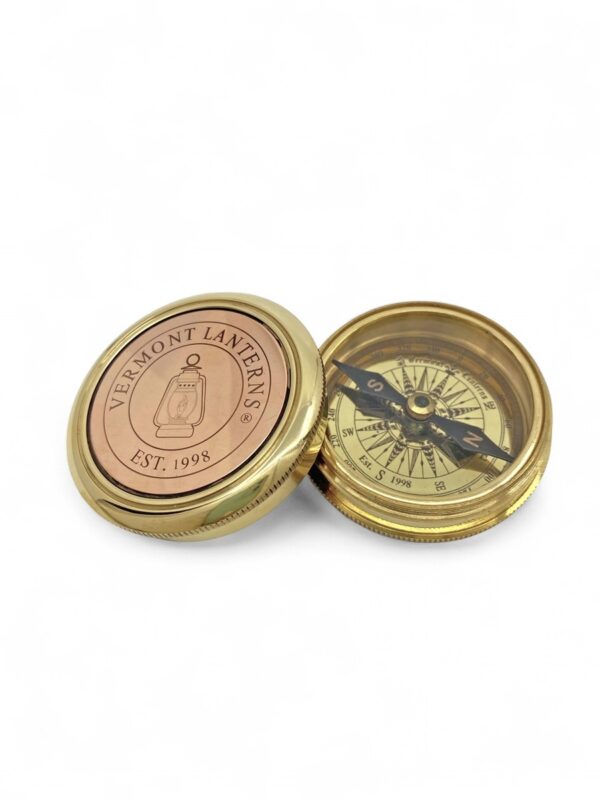 Brass Camping Compass Vermont Lanterns