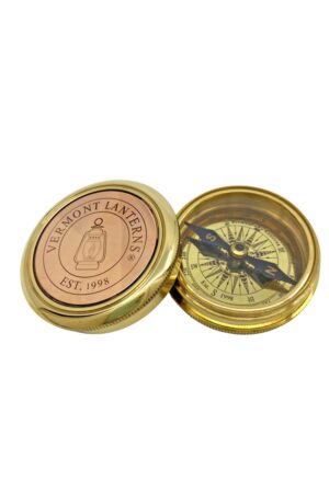 Brass Camping Compass Vermont Lanterns