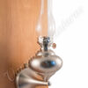 Wall Oil Lamp - Pewter "Sterling" 9"