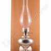 Wall Oil Lamp - Pewter "Sterling" 13"