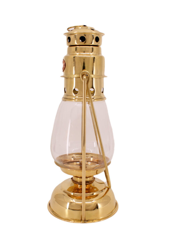 Oil Lanterns - Brass Mini Patio Hurricane 9"