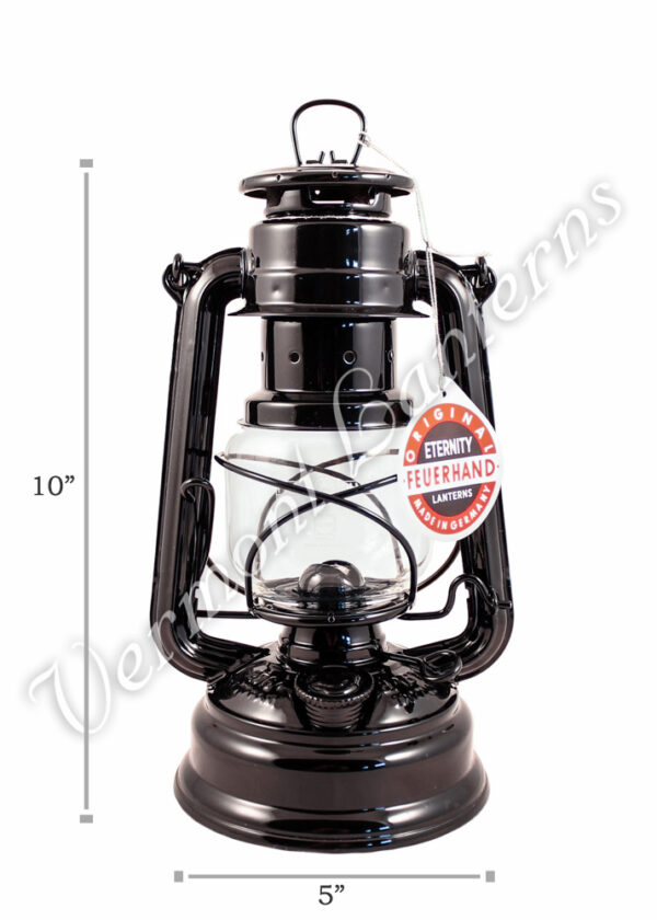 Feuerhand Hurricane Lantern German Made - Black