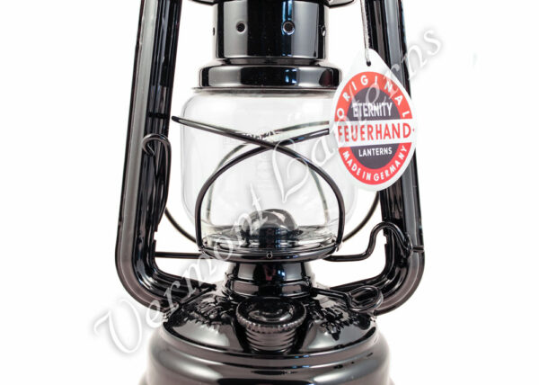 Feuerhand Hurricane Lantern German Made - Black