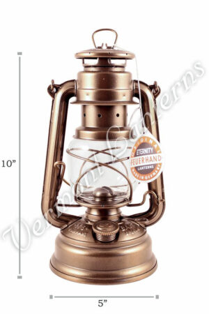 Feuerhand Hurricane Lantern German Made - Bronze