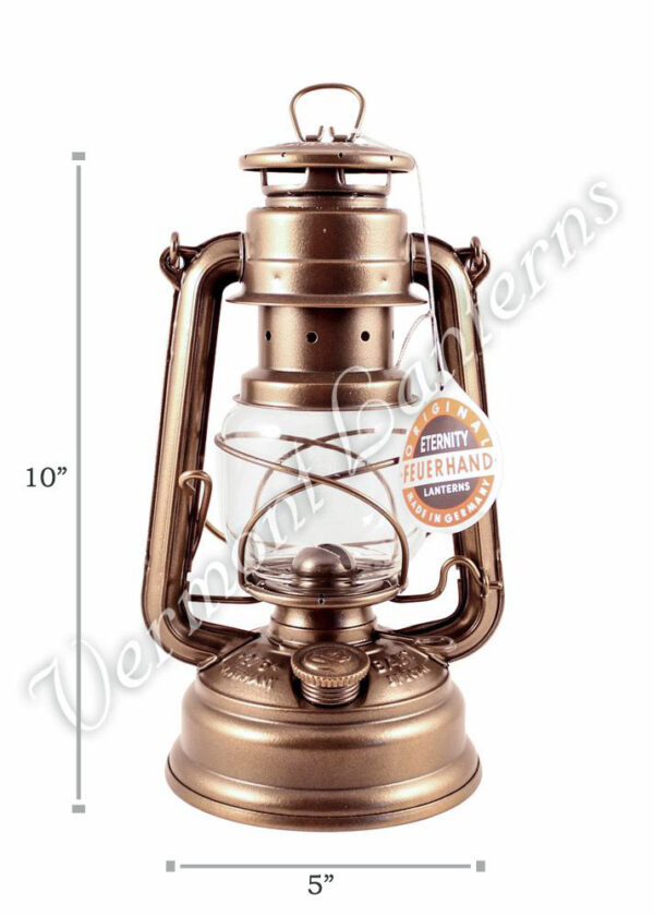 Feuerhand Hurricane Lantern German Made - Bronze