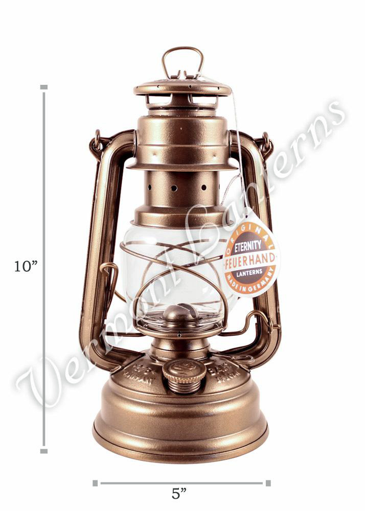 Feuerhand Hurricane Lantern Made - Bronze | Vermont Lanterns