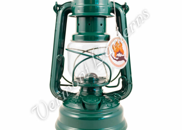 Feuerhand Hurricane Lantern German Made - Green