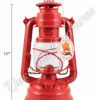 Feuerhand Hurricane Lantern German Made - Red
