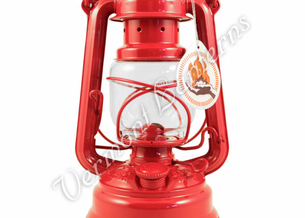 Feuerhand Hurricane Lantern German Made - Red