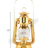 Dietz Hurricane Kerosene Lantern #76 Brass