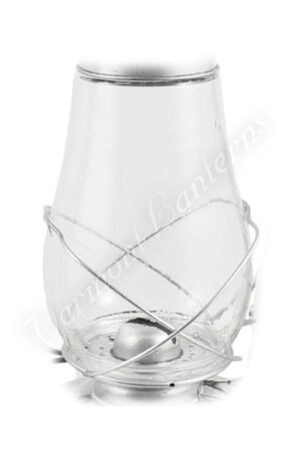 Replacement Globe Galvanized Hurricane Lantern 15"