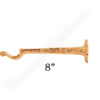 Brass Lantern Hook - 8"