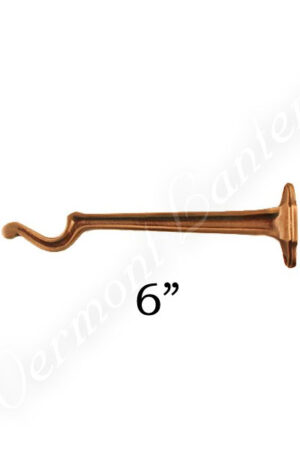 Antique Brass Lantern Hook - 6"