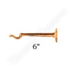 Brass Lantern Hook - 6"