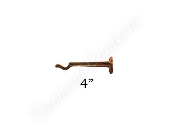 Antique Brass Lantern Hook - 4"