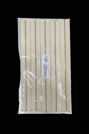 7/8" Flat Cotton Wick Set