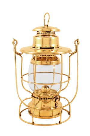 Brass Railroad Oil Lamp Lantern