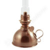 "Lincoln" Swedish Style Center Draft Oil Lamp Antique - 11"