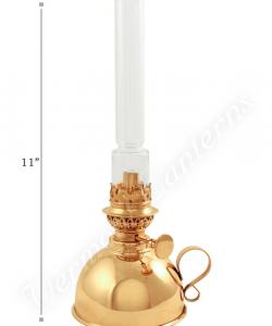 Swedish Center Draft Oil Lamp