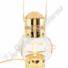 Electric Nautical Lamps - Brass Onion Lantern 14"