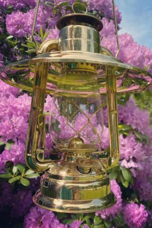 Brass Hurricane Lantern Vermont Shade Reflector