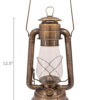 Hurricane Oil Lantern - Antique Brass - 12.5"