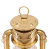 Hurricane Oil Lantern - Brass - 12.5"