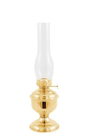 Oil Lanterns - Brass "Pico" Table Lamp 12"