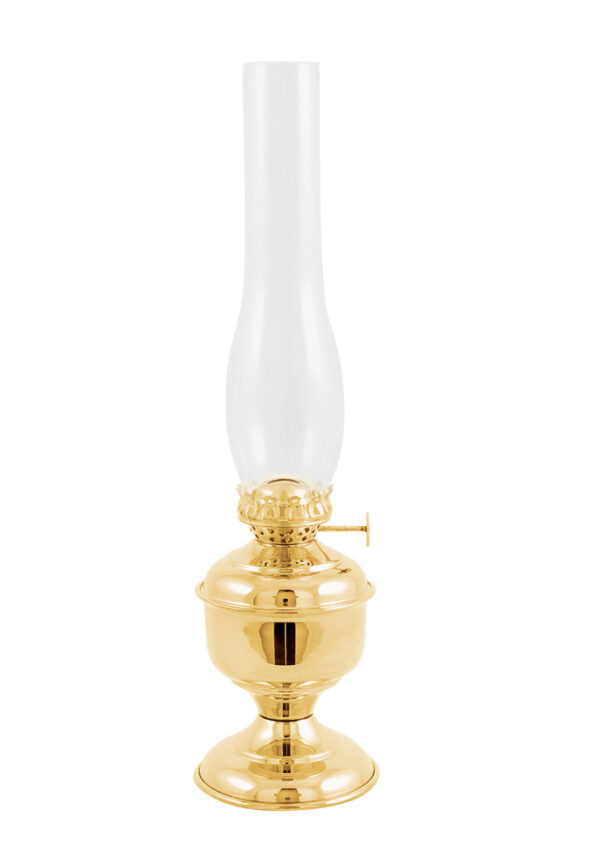 Oil Lanterns - Brass "Pico" Table Lamp 14"