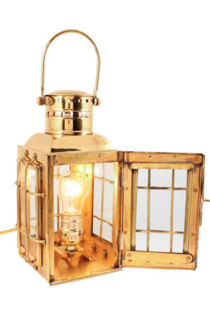 Brass Chief Lamp Electric - Vermont Lanterns