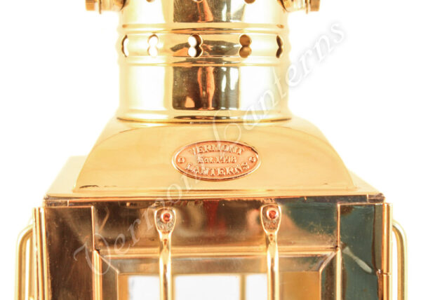 Ship Lantern - Brass Chiefs Oil Lamp - 10"