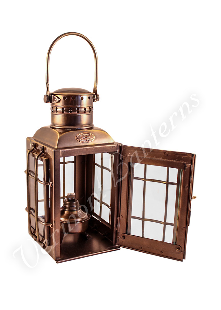 Electric Lantern - Ship Lantern Brass Chiefs Lamp - 10